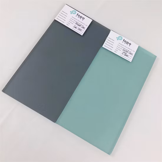 3mm-12mm 1830mm x 2440mm 窓用エッチングフロストサンドブラストガラス (FG-TP)
