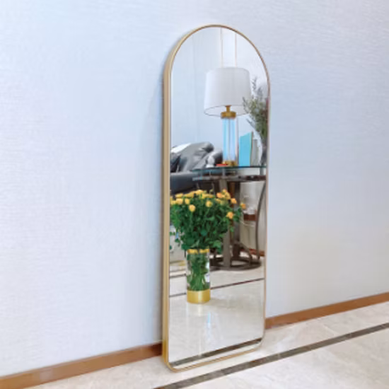 160*60cm 全長床立っている波状の装飾的な化粧鏡
